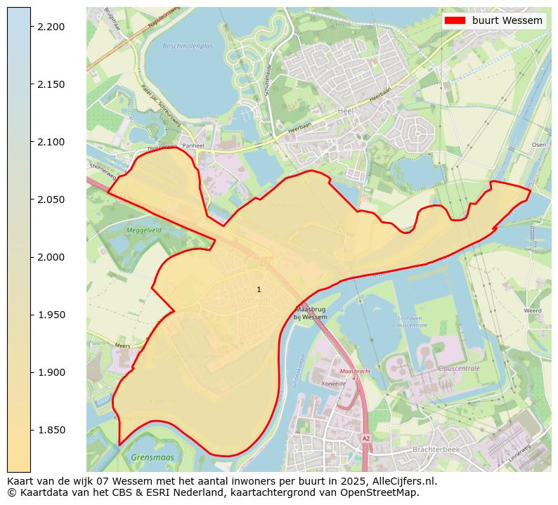 Afbeelding van de buurt Wessem op de kaart.