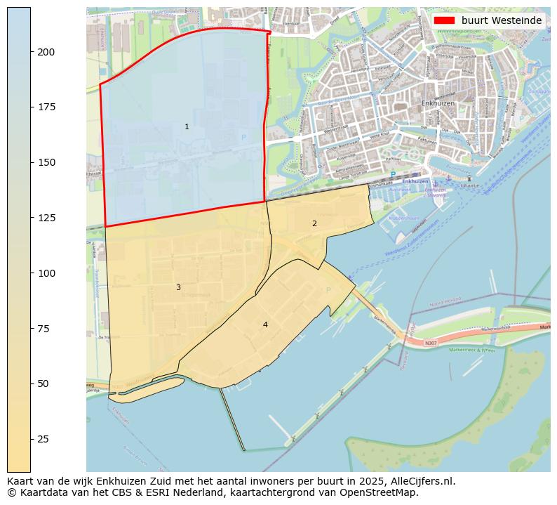 Afbeelding van de buurt Westeinde op de kaart.