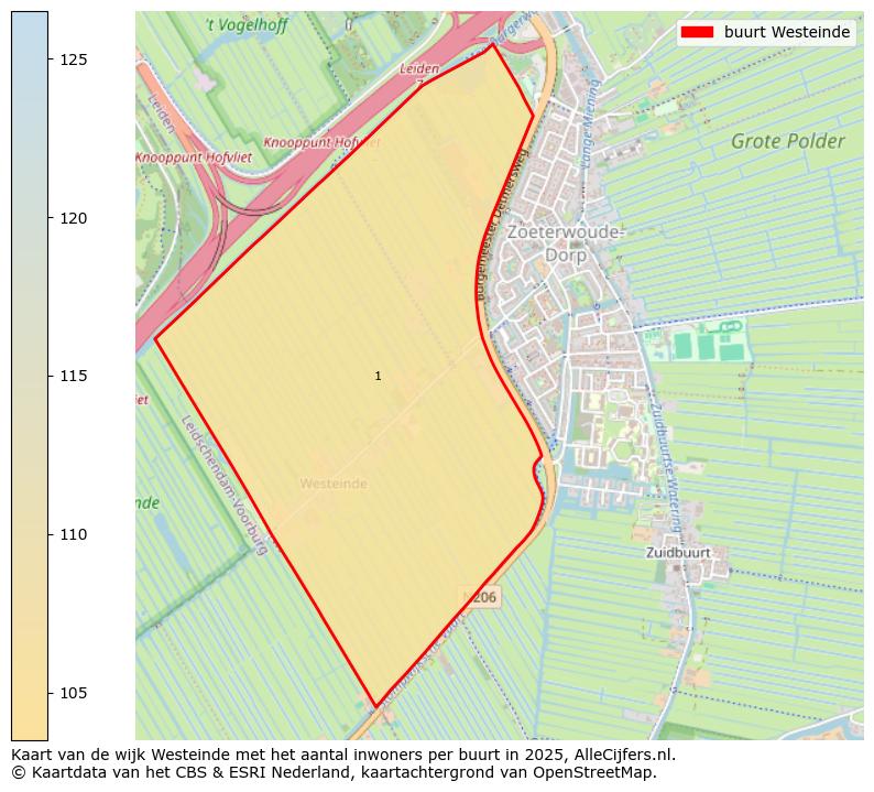 Afbeelding van de buurt Westeinde op de kaart.