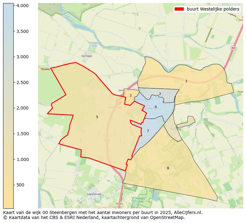 Afbeelding van de buurt Westelijke polders op de kaart.