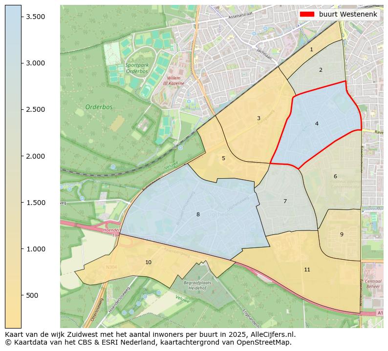 Afbeelding van de buurt Westenenk op de kaart.
