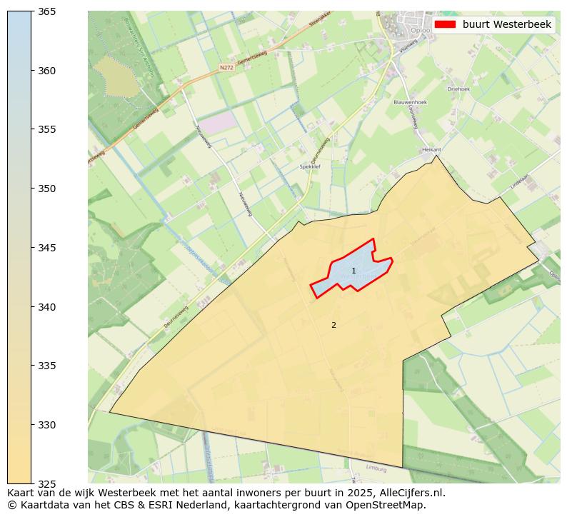 Afbeelding van de buurt Westerbeek op de kaart.
