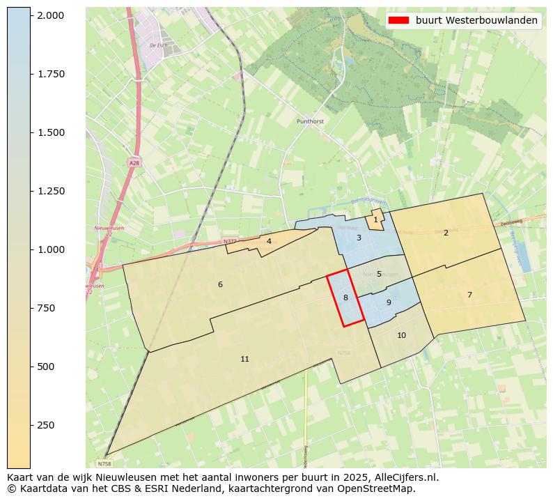 Afbeelding van de buurt Westerbouwlanden op de kaart.