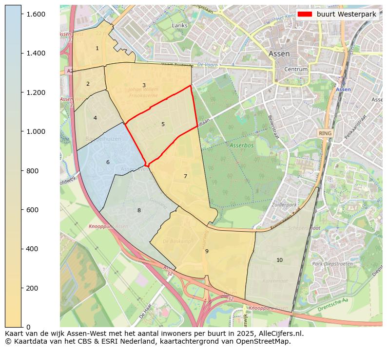 Afbeelding van de buurt Westerpark op de kaart.