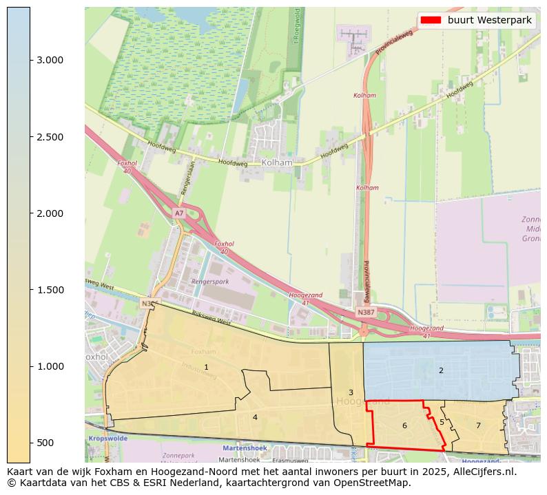 Afbeelding van de buurt Westerpark op de kaart.