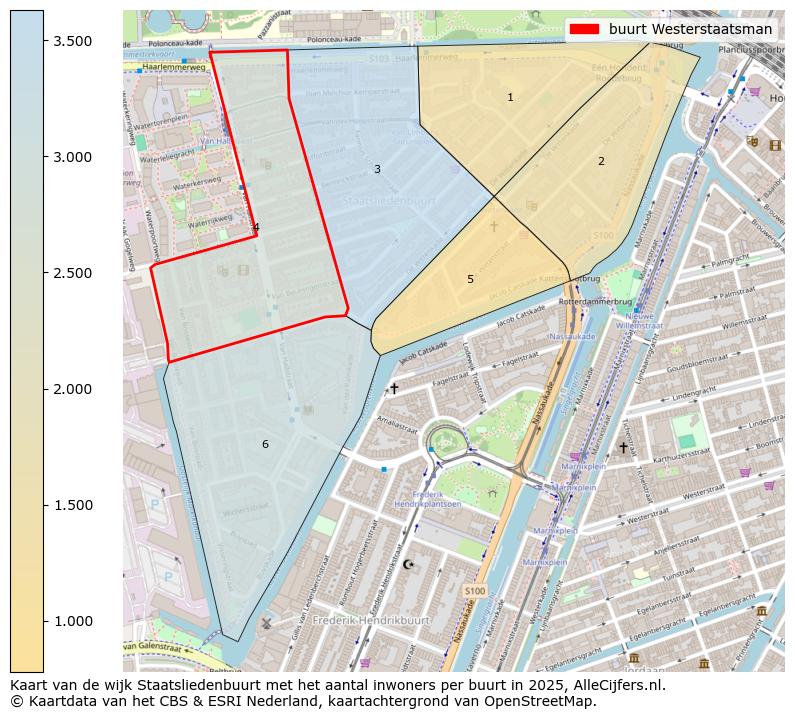 Afbeelding van de buurt Westerstaatsman op de kaart.