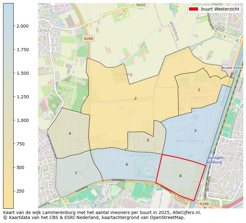 Afbeelding van de buurt Westerzicht op de kaart.
