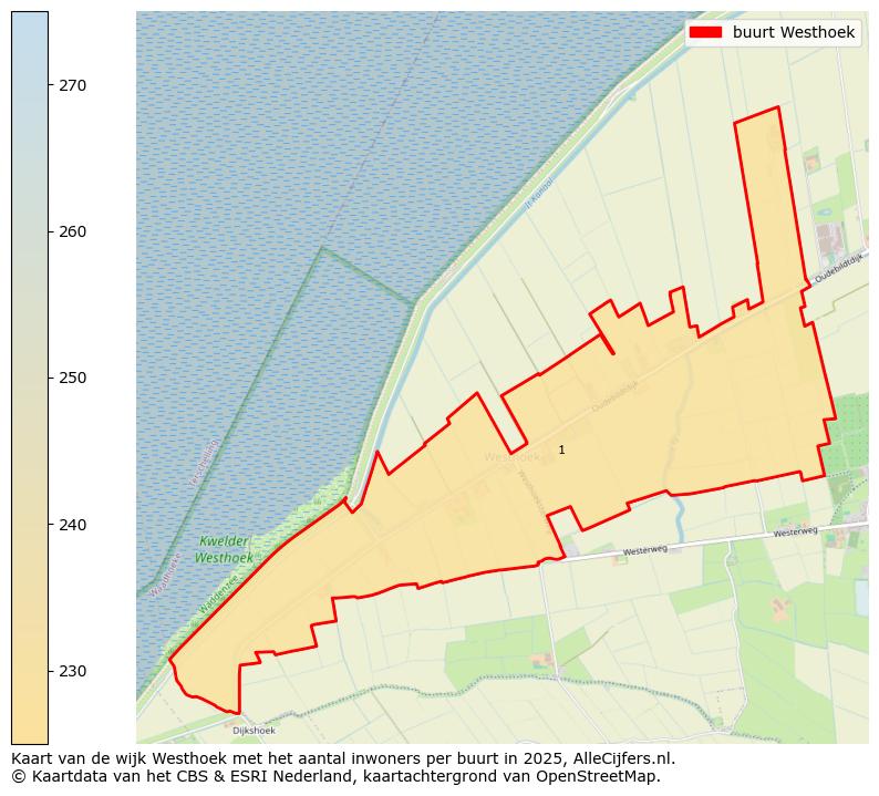 Afbeelding van de buurt Westhoek op de kaart.