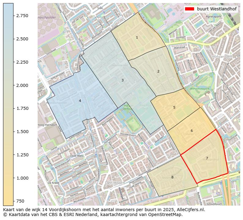 Afbeelding van de buurt Westlandhof op de kaart.