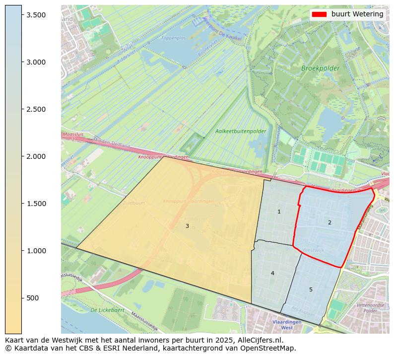 Afbeelding van de buurt Wetering op de kaart.