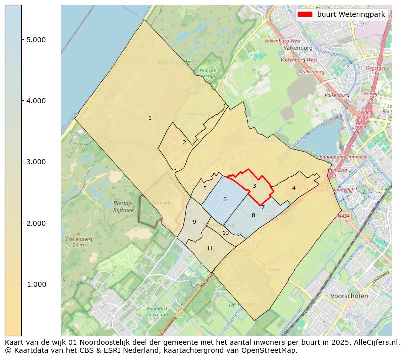 Afbeelding van de buurt Weteringpark op de kaart.