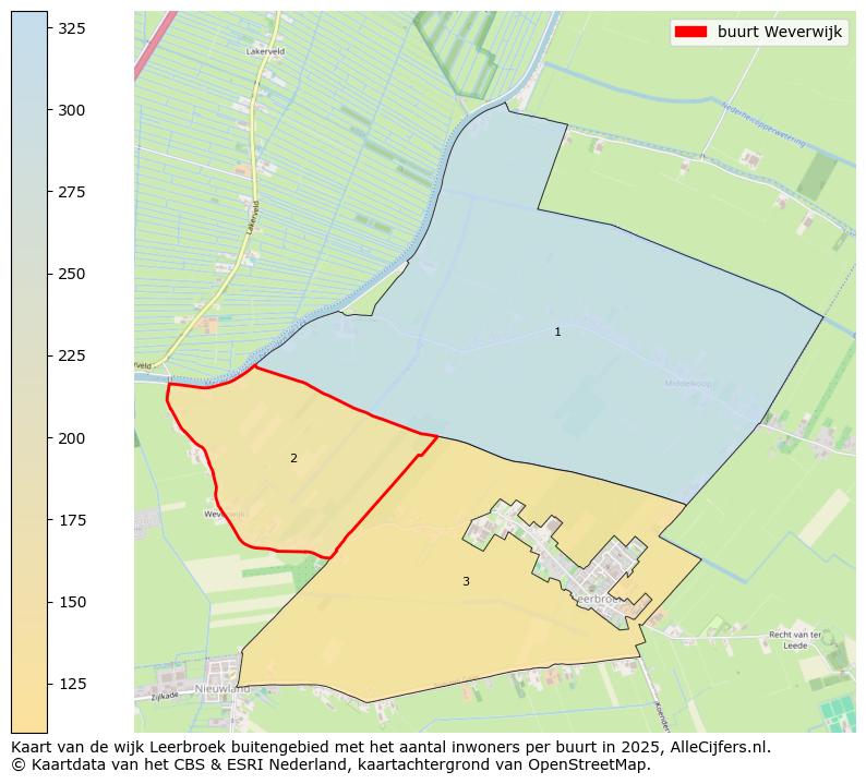 Afbeelding van de buurt Weverwijk op de kaart.