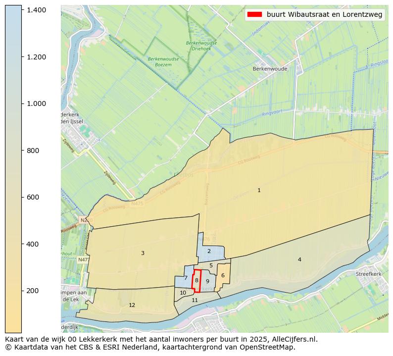 Afbeelding van de buurt Wibautsraat en Lorentzweg op de kaart.