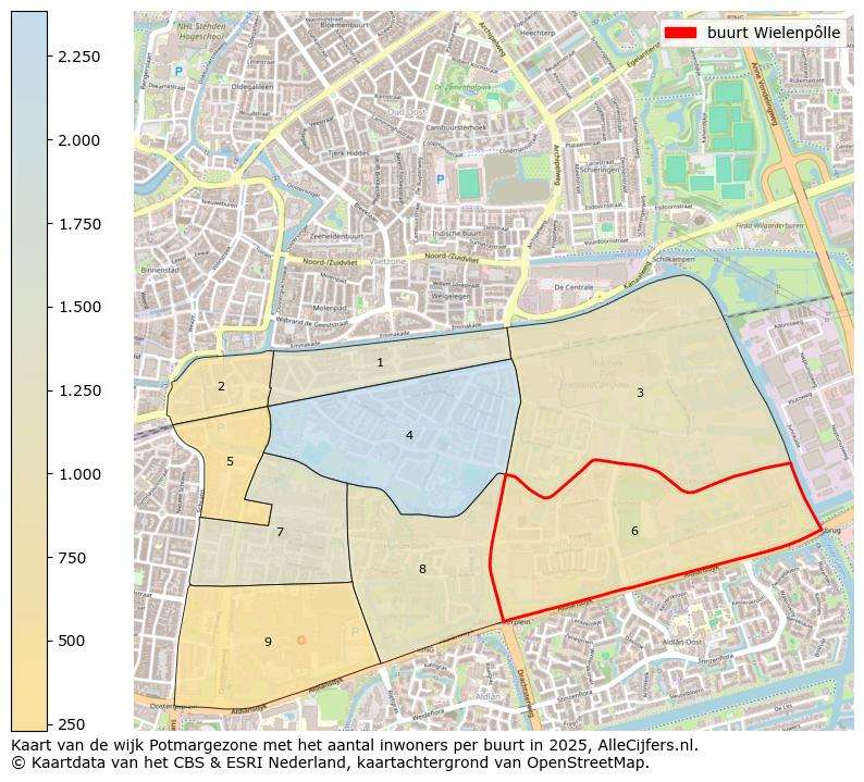Afbeelding van de buurt Wielenpôlle op de kaart.
