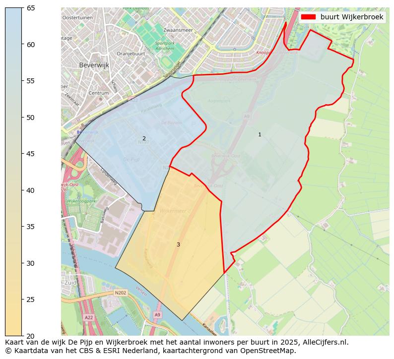 Afbeelding van de buurt Wijkerbroek op de kaart.