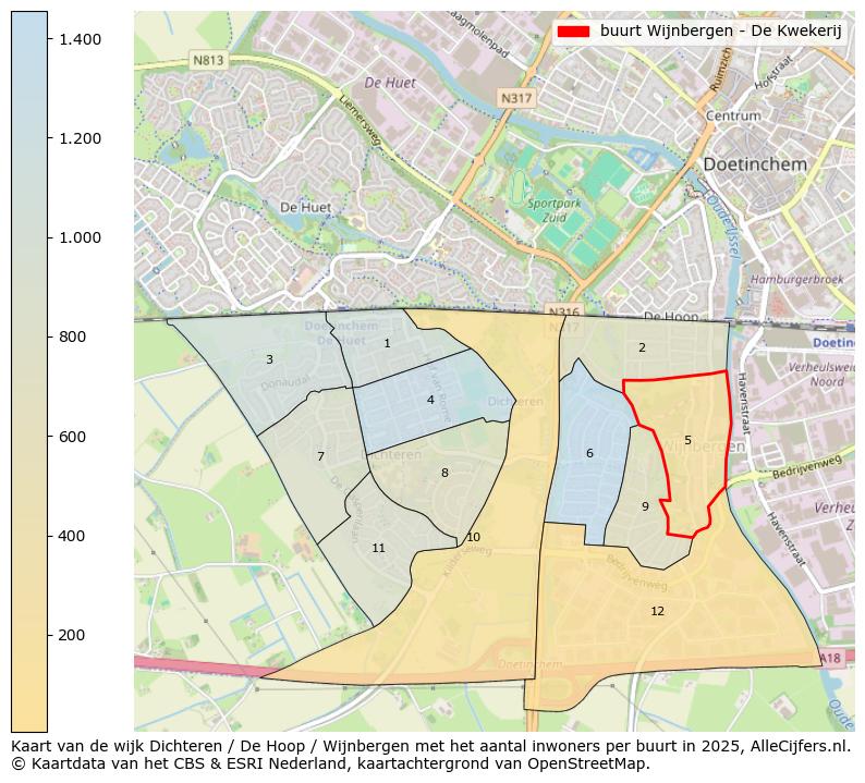 Afbeelding van de buurt Wijnbergen - De Kwekerij op de kaart.