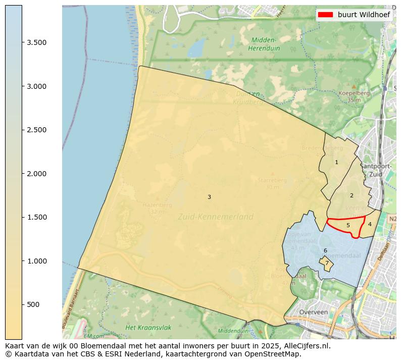 Afbeelding van de buurt Wildhoef op de kaart.