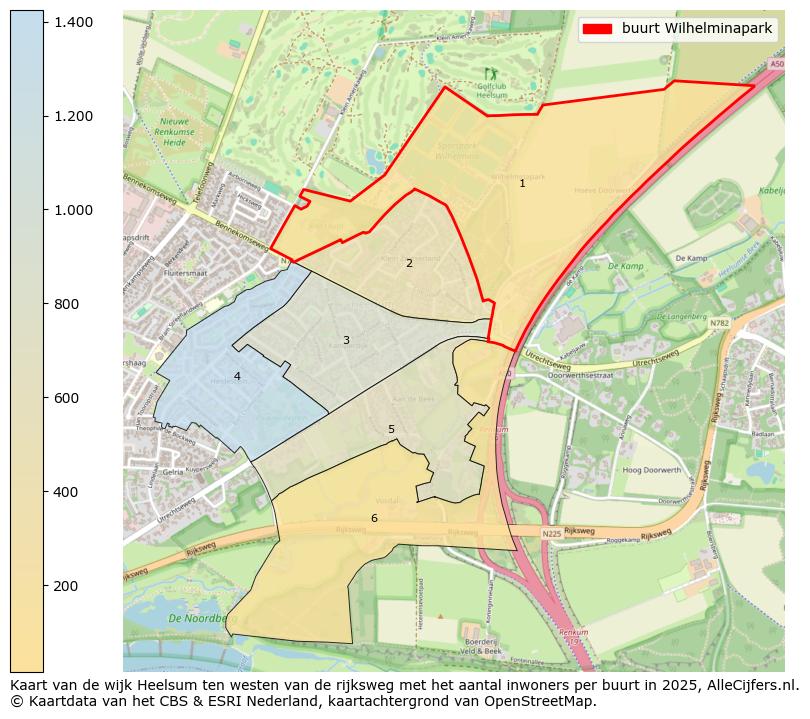 Afbeelding van de buurt Wilhelminapark op de kaart.