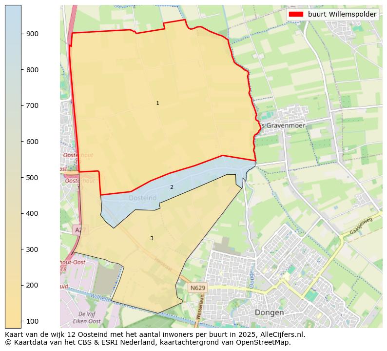 Afbeelding van de buurt Willemspolder op de kaart.