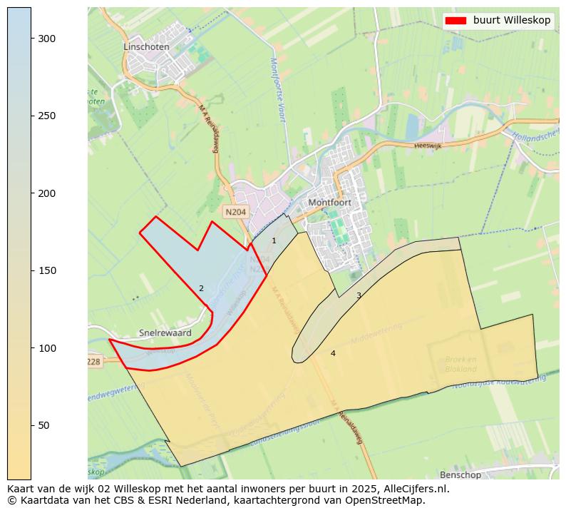 Afbeelding van de buurt Willeskop op de kaart.