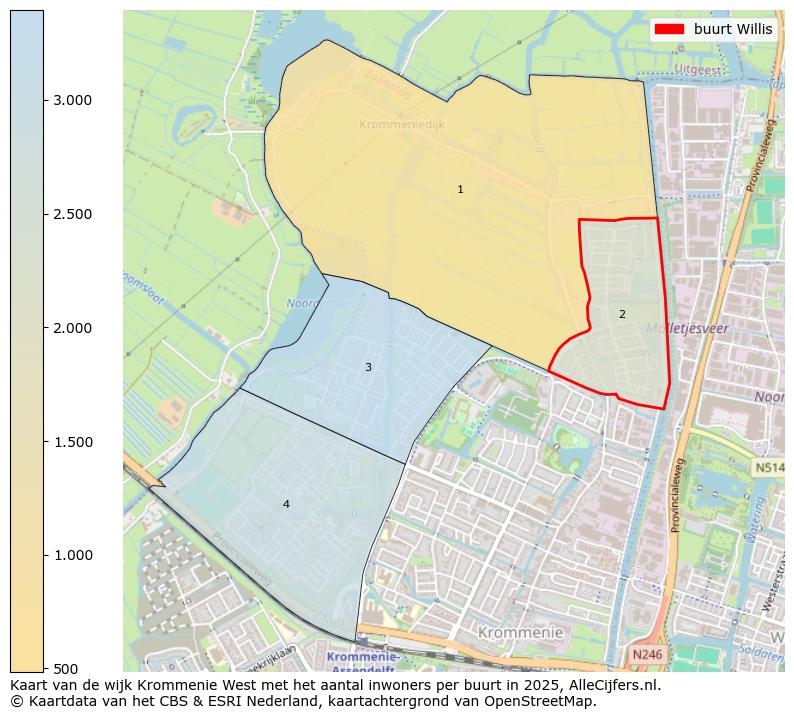 Afbeelding van de buurt Willis op de kaart.