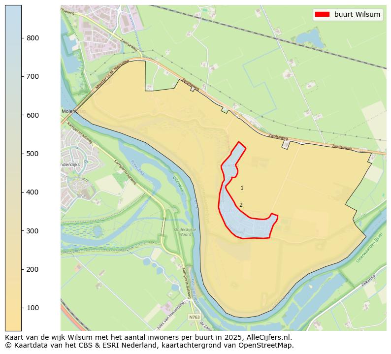 Afbeelding van de buurt Wilsum op de kaart.