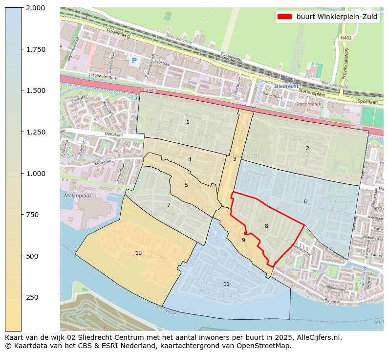 Afbeelding van de buurt Winklerplein-Zuid op de kaart.