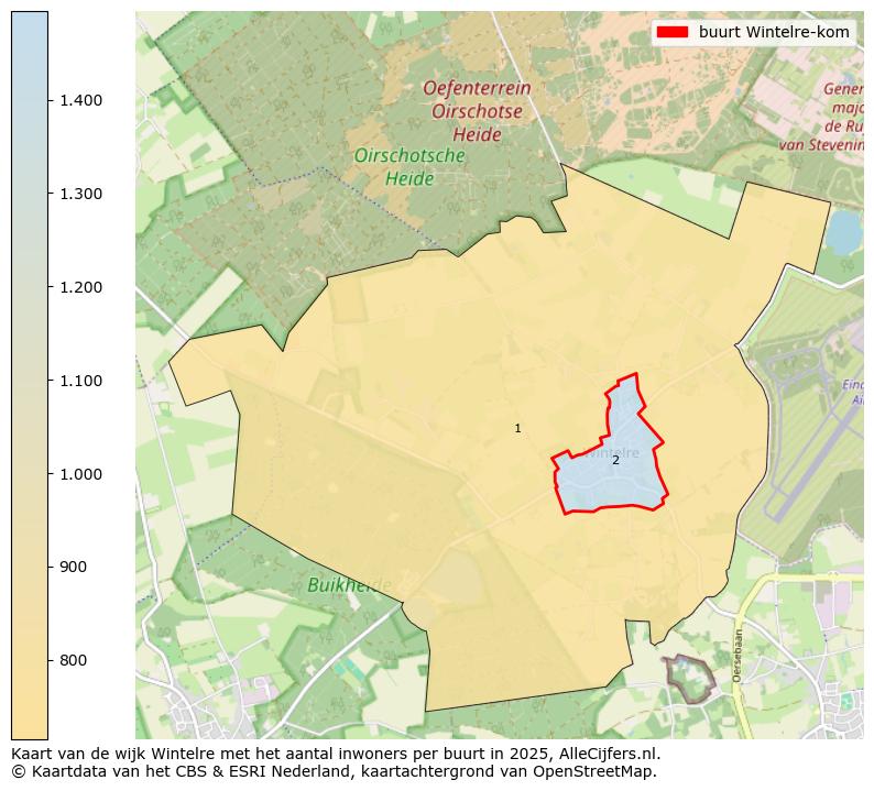 Afbeelding van de buurt Wintelre-kom op de kaart.
