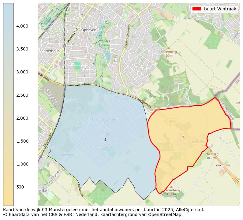 Afbeelding van de buurt Wintraak op de kaart.