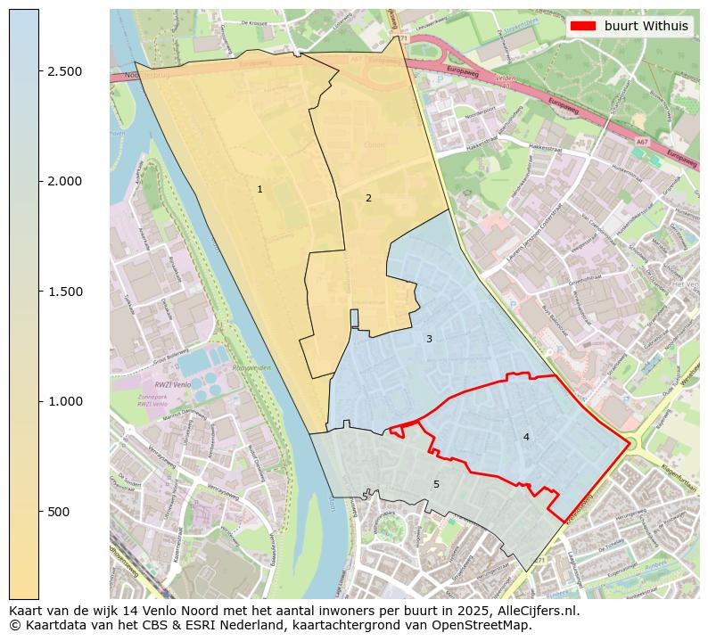 Afbeelding van de buurt Withuis op de kaart.