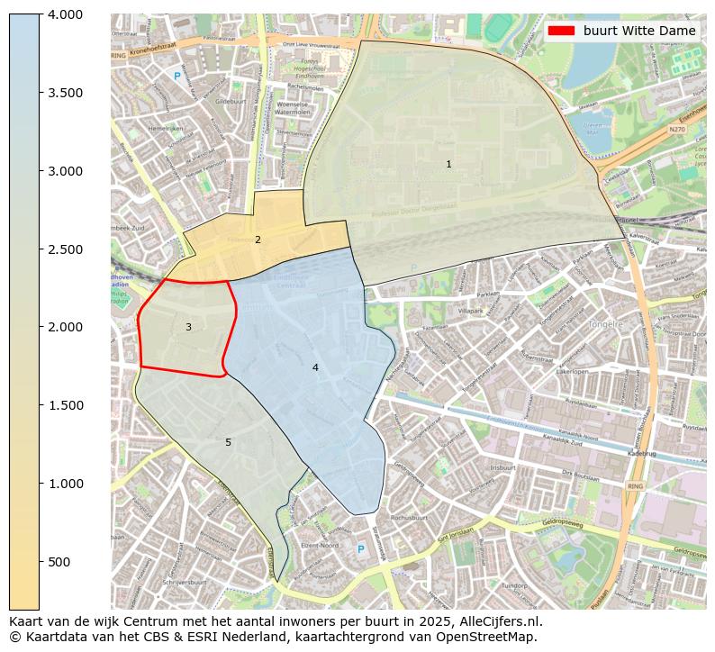 Afbeelding van de buurt Witte Dame op de kaart.