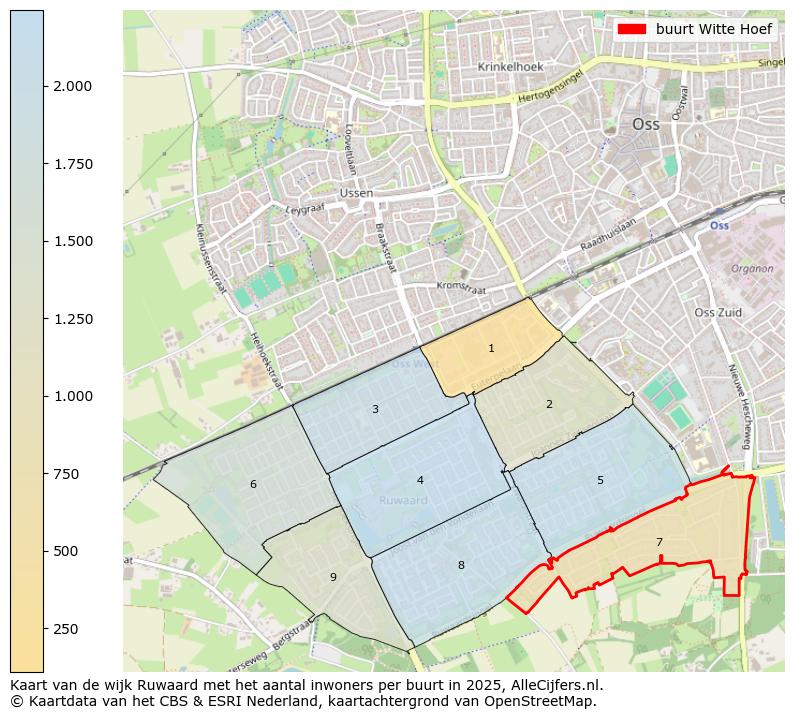 Afbeelding van de buurt Witte Hoef op de kaart.