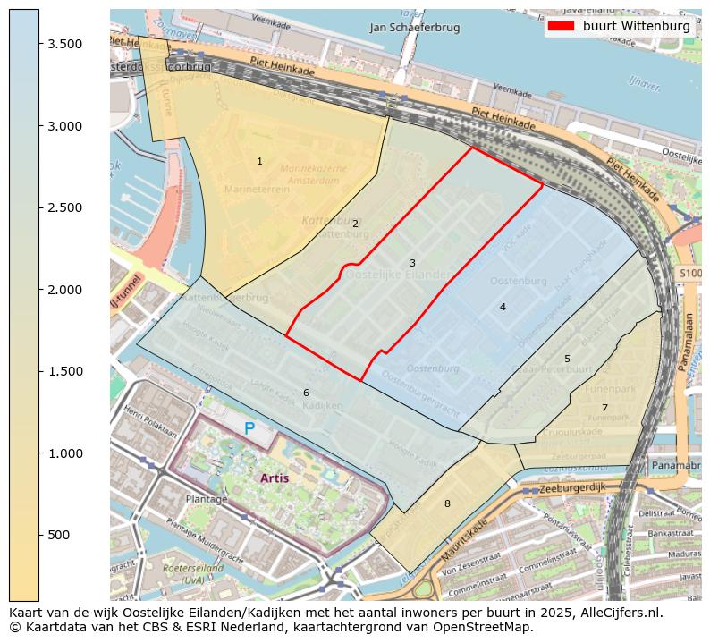 Afbeelding van de buurt Wittenburg op de kaart.