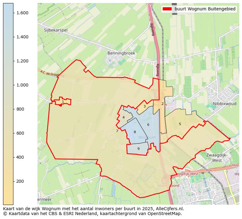 Afbeelding van de buurt Wognum Buitengebied op de kaart.