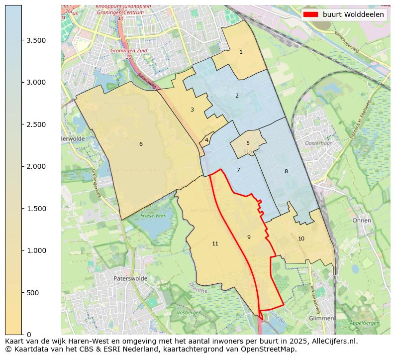 Afbeelding van de buurt Wolddeelen op de kaart.