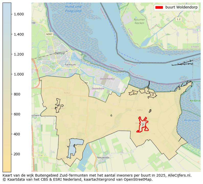 Afbeelding van de buurt Woldendorp op de kaart.