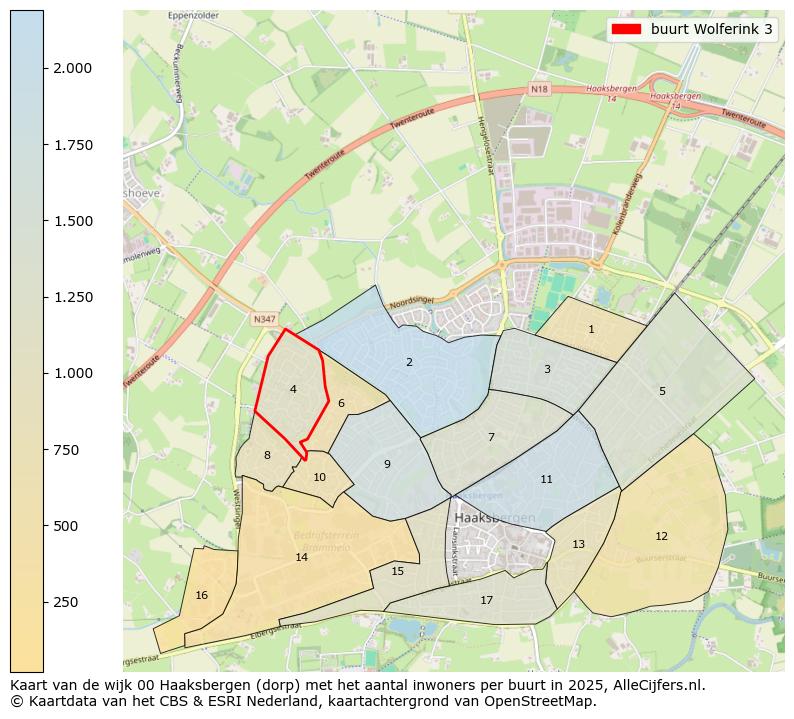 Afbeelding van de buurt Wolferink 3 op de kaart.