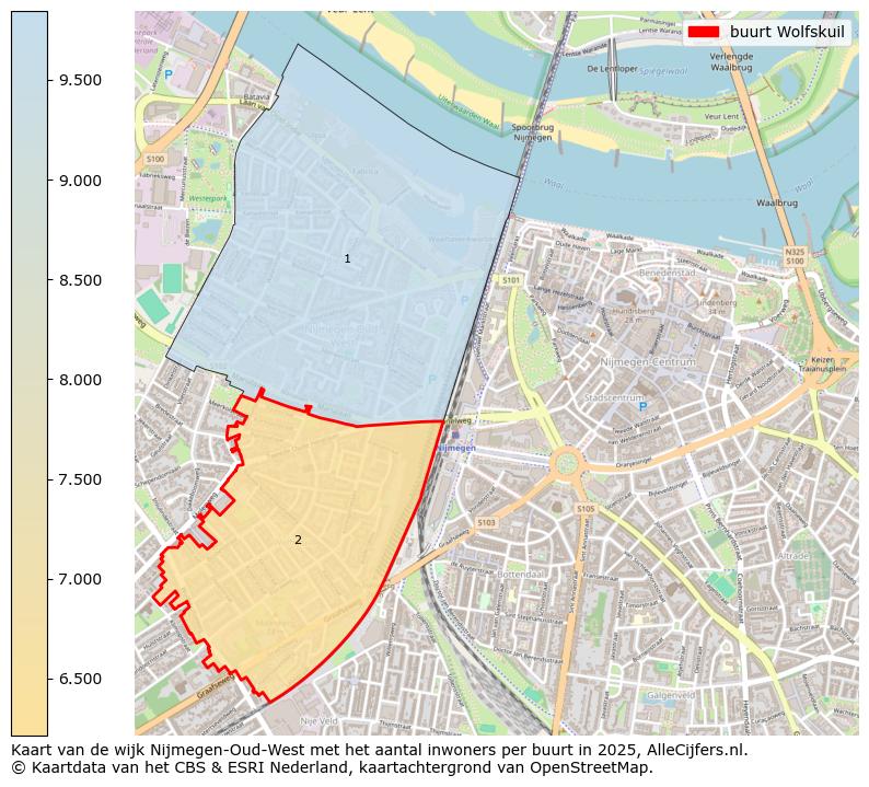 Afbeelding van de buurt Wolfskuil op de kaart.