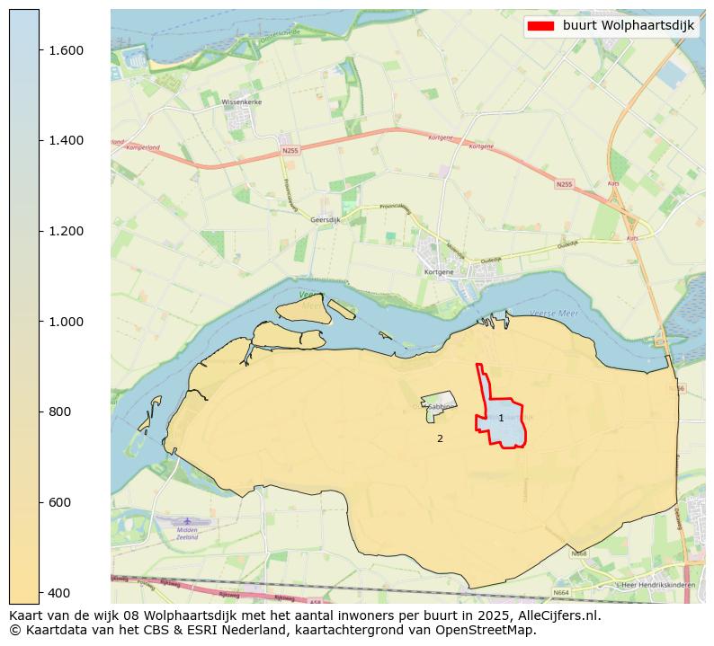 Afbeelding van de buurt Wolphaartsdijk op de kaart.