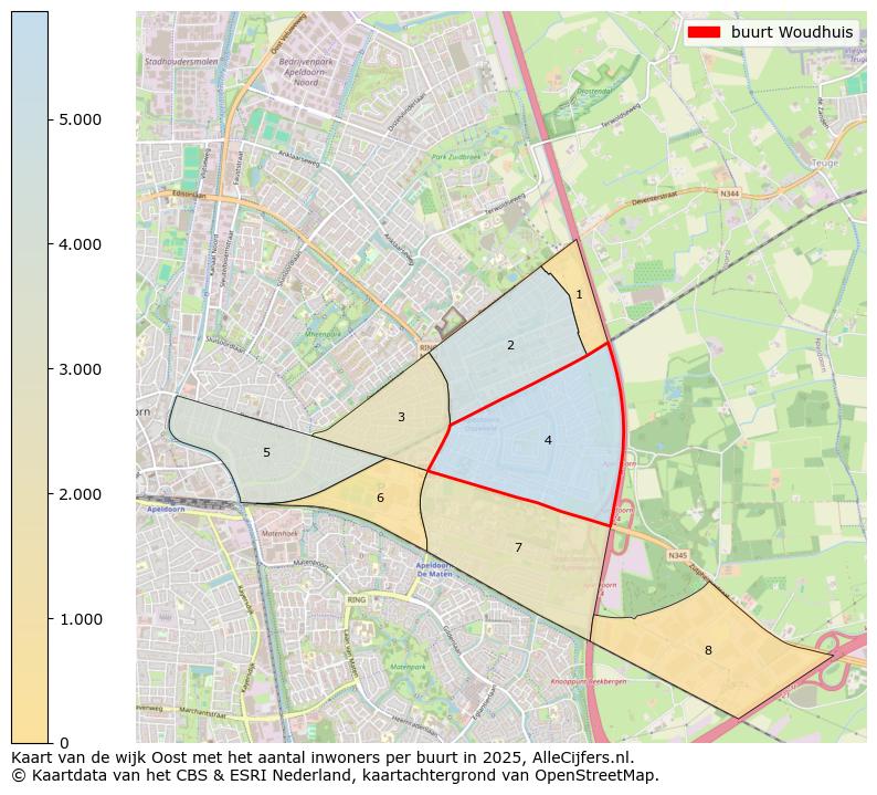 Afbeelding van de buurt Woudhuis op de kaart.