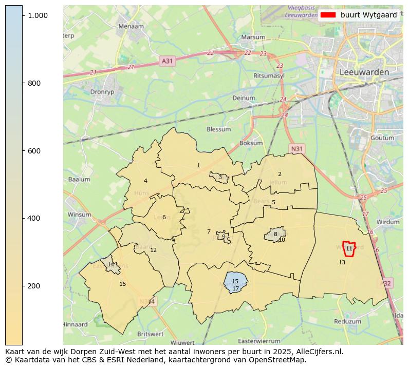 Afbeelding van de buurt Wytgaard op de kaart.
