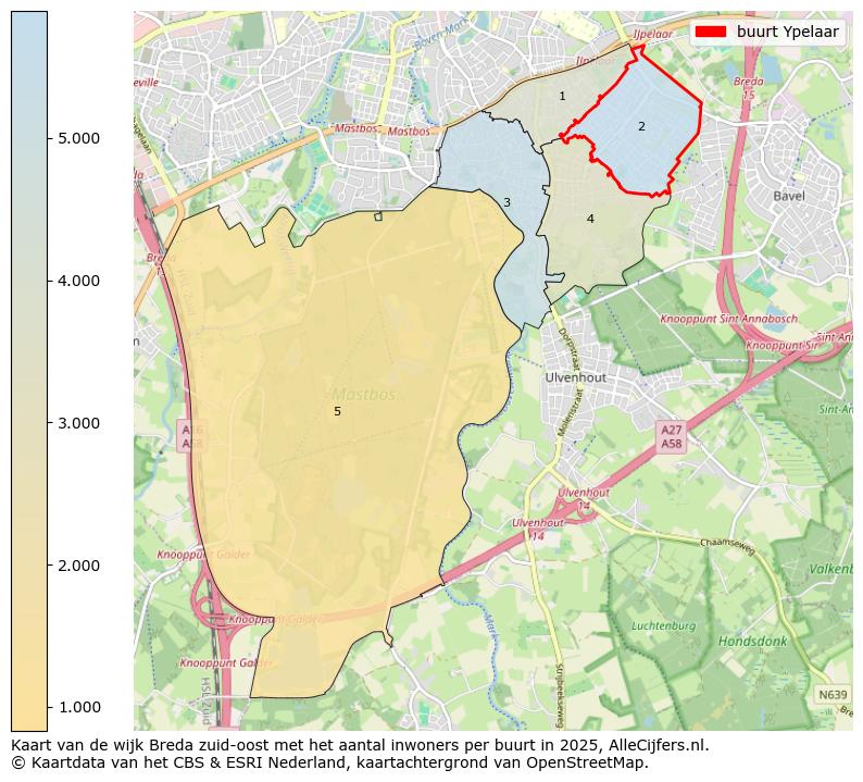 Afbeelding van de buurt Ypelaar op de kaart.