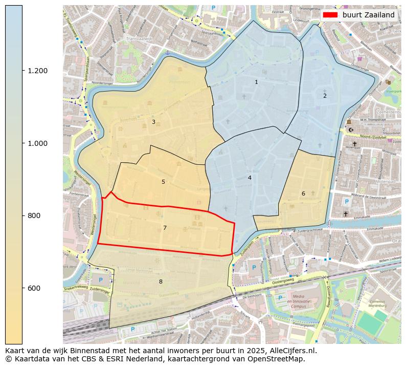 Afbeelding van de buurt Zaailand op de kaart.
