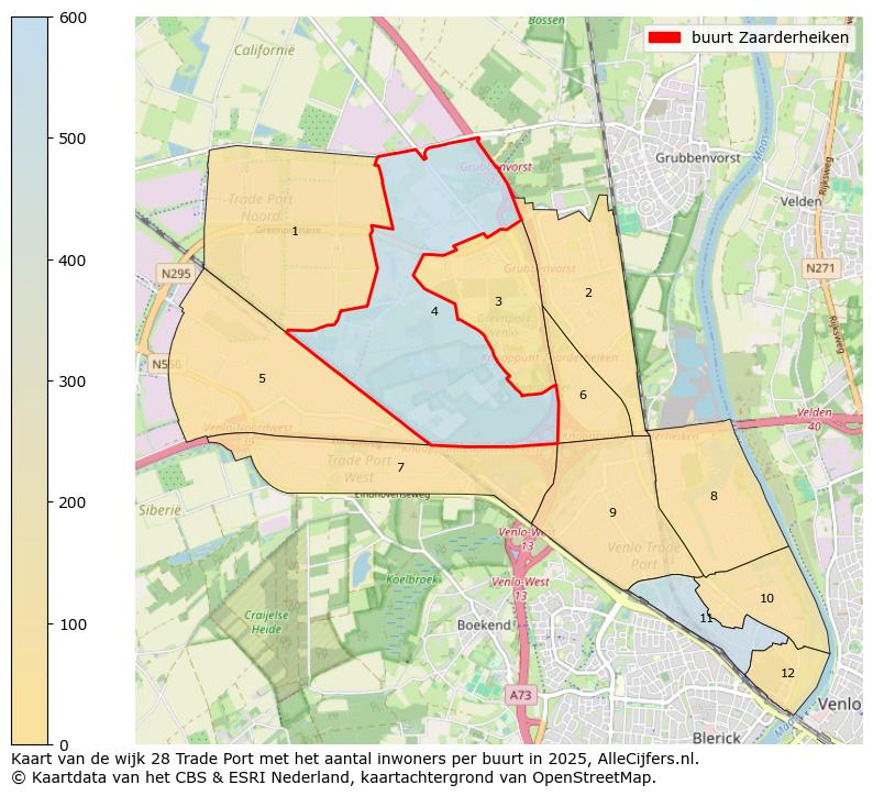 Afbeelding van de buurt Zaarderheiken op de kaart.