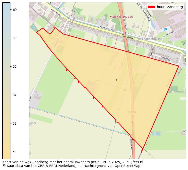 Afbeelding van de buurt Zandberg op de kaart.