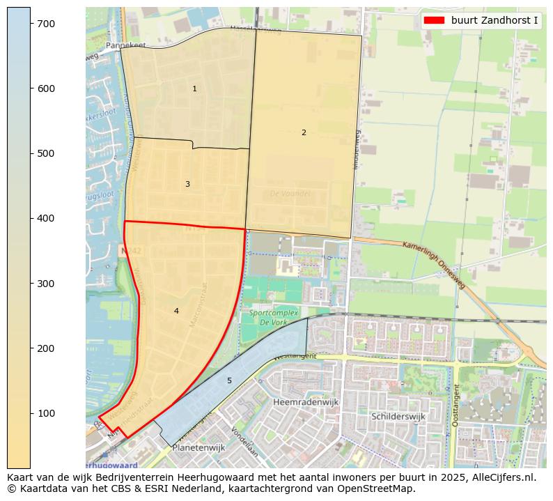 Afbeelding van de buurt Zandhorst I op de kaart.