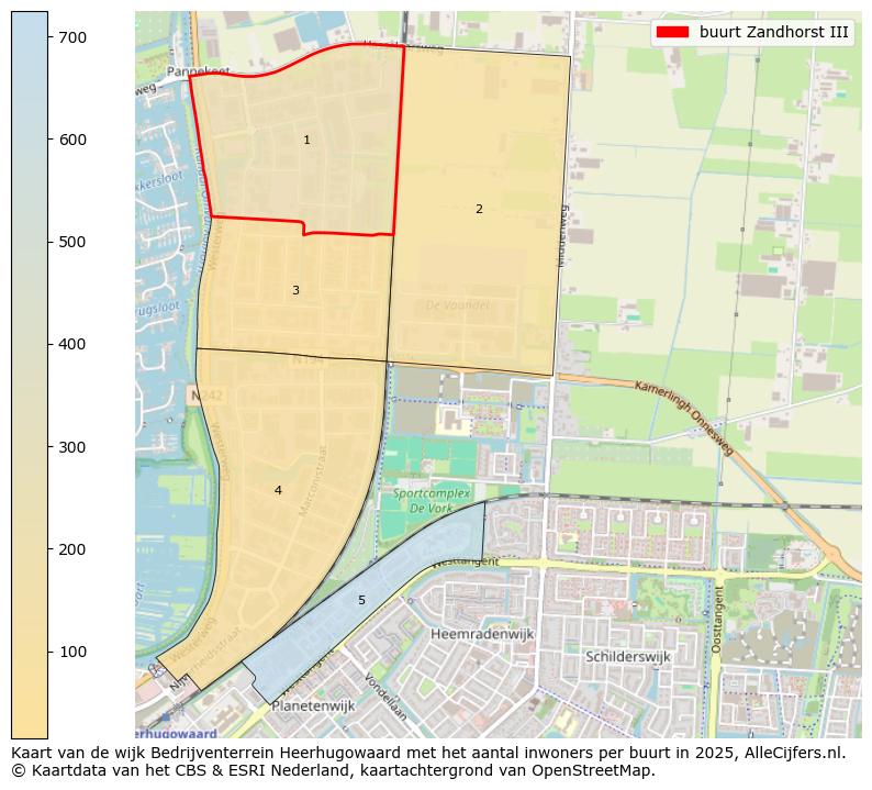 Afbeelding van de buurt Zandhorst III op de kaart.