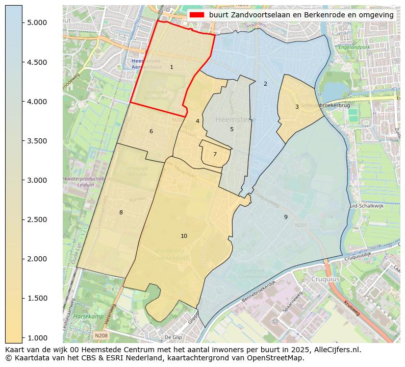 Afbeelding van de buurt Zandvoortselaan en Berkenrode en omgeving op de kaart.