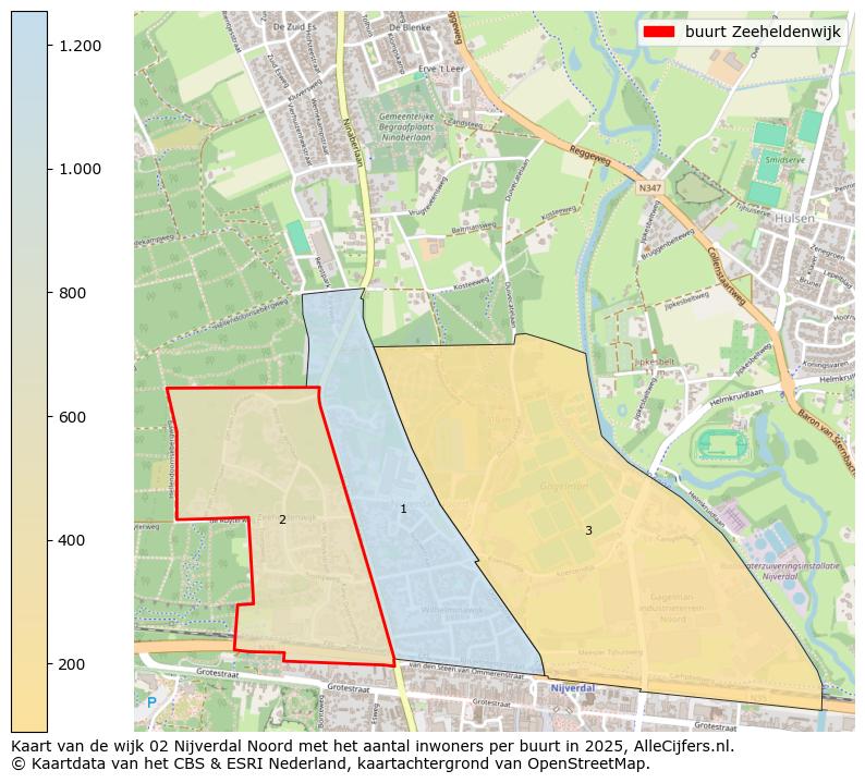 Afbeelding van de buurt Zeeheldenwijk op de kaart.