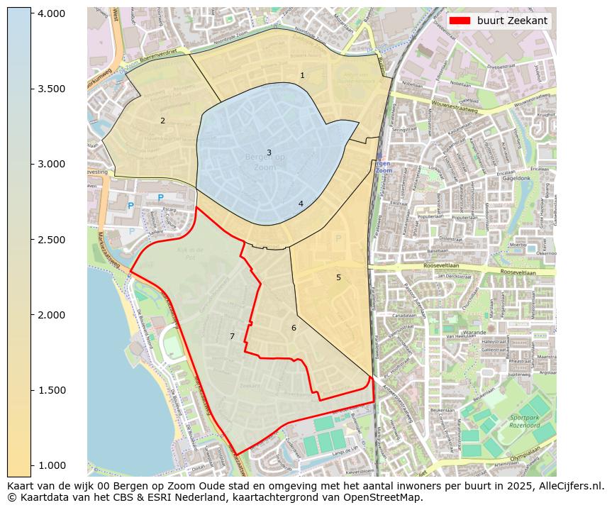 Afbeelding van de buurt Zeekant op de kaart.